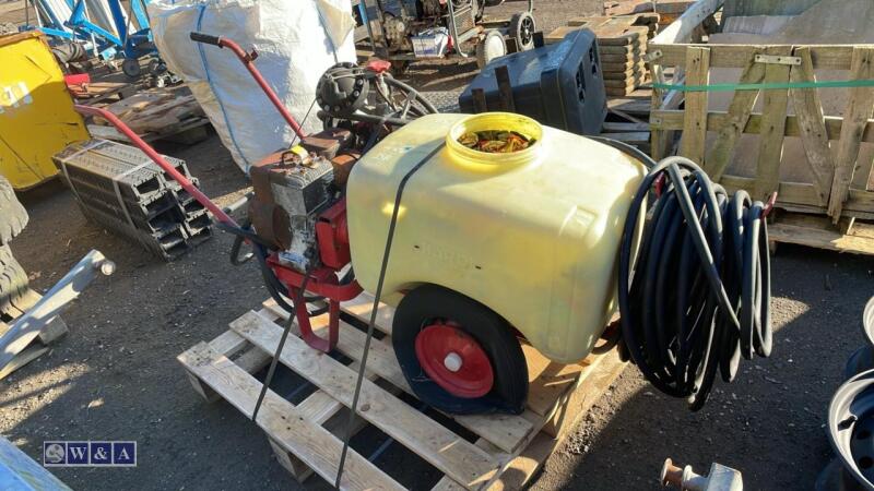 HARDI pedestrian petrol sprayer