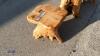 Driftwood table c/w 2 x stools - 9