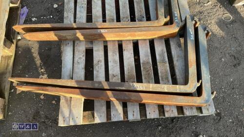 Pair of forklift forks