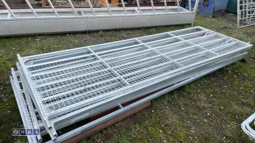 12ft part mesh yard gate