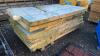 Pallet of insulation boards