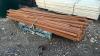 Pallet of metal box sections - 2