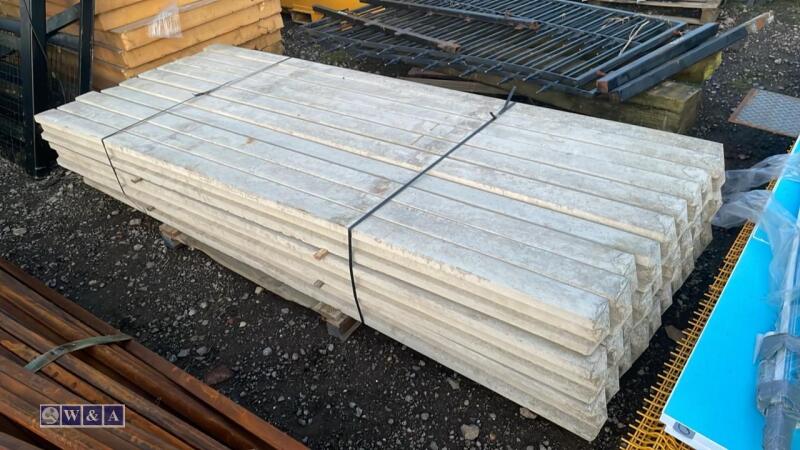 Approx 30 x 9ft concrete fence posts