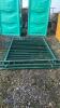 3 x metal gates (green)(approximately 3m opeinging each gate) - 3