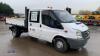 2008 FORD TRANSIT 115 T350L D/C rwd crew cab tipper (YS08 HMZ)(MoT 6th August 2025)(V5 & some history in office) - 5