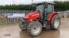 2020 MASSEY FERGUSON 5712S DYNA 4, 4wd tractor c/w full front & cab suspension, front linkage, air brakes, air conditioning, air seat, push out puh, 3 x spool valves, twin assister rams, (FJ20 AXN)