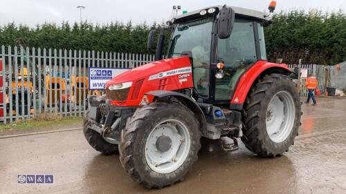 2020 MASSEY FERGUSON 5712S DYNA 4, 4wd tractor c/w full front & cab suspension, front linkage, air brakes, air conditioning, air seat, 3 x spool valves, push out puh, twin assister rams, (FJ20 AXM)