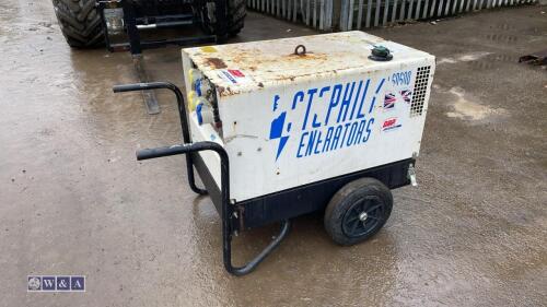 STEPHILL 6kva diesel driven generator