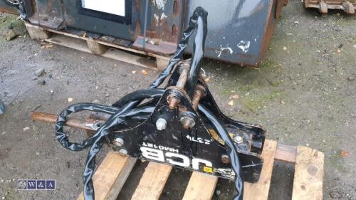 JCB HM012T hydraulic machine breaker c/w lines (25mm pins)