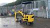 2024 MACHPRO MP15 rubber tracked excavator with bucket, blade & piped - 3