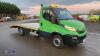 2017 IVECO DAILY recovery truck c/w air suspension, air drivers seat, winch, tow bar, sapcoat lightweight body, alloy ramps, work lamps, beacons, 3 seats (NV17 XSR)(MoT 21st October 2025)(V5, MoT, remotes, booklet & other history in office) - 6