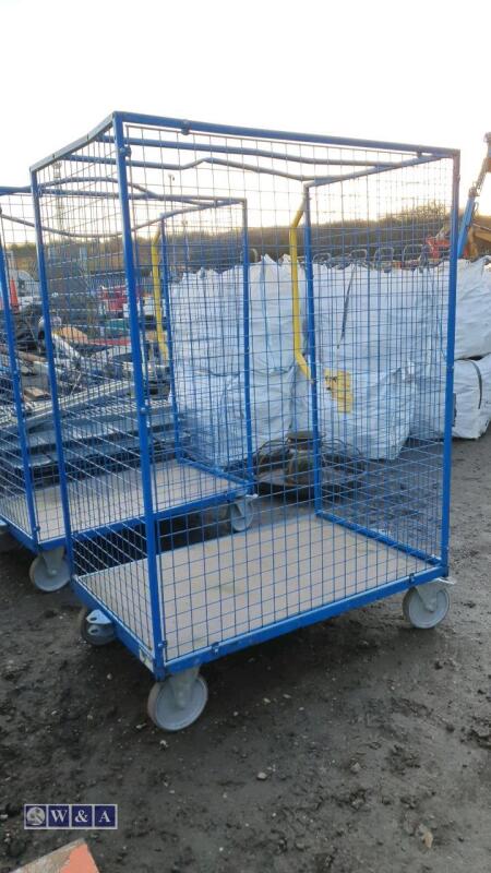 Wheeled cage trolley