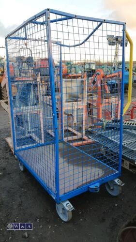 Wheeled cage trolley