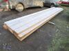 Approx 15 x 19ft lengths of timber (approx 9'' x 3'') - 2