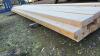 Approx 15 x 19ft lengths of timber (approx 9'' x 3'') - 6