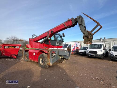 2015 MAGNI RTH5.18 rotating telehandler (s/n 00000531) with stabilisers