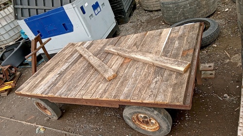 4 x wheel trailer