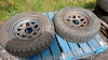 2 x KELLY 215 R15 wheels & tyres - 2