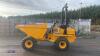 2021 JCB 3FTH-2S5 3t hydrostatic straight skip dumper c/w Perkins engine (s/n JCB3TFT5JM3030397) - 2