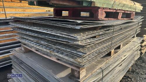 6 x packs of aluminium sheets