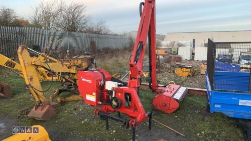 2016 ORSI AGROMEC HBR5000 flail cutter c/w electric joystick controls