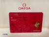 OMEGA SEAMASTER red bezel watch c/w box & papers - 10