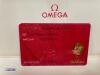 OMEGA SEAMASTER red bezel watch c/w box & papers - 11