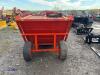 KUBOTA TSC120 4ft PTO sweeper collector c/w hyd tip (s/n K-SC01158) - 4