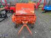 KUBOTA TSC120 4ft PTO sweeper collector c/w hyd tip (s/n K-SC01158) - 8