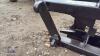 Pair of pallet forks c/w euro brackets & side shift - 12