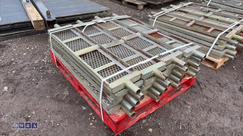 Pallet of scaffold stair treads