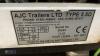 AJC Groundhog fast tow welfare trailer (3238003) - 28