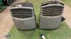 2 x HONEYWELL 240v air coolers - 10