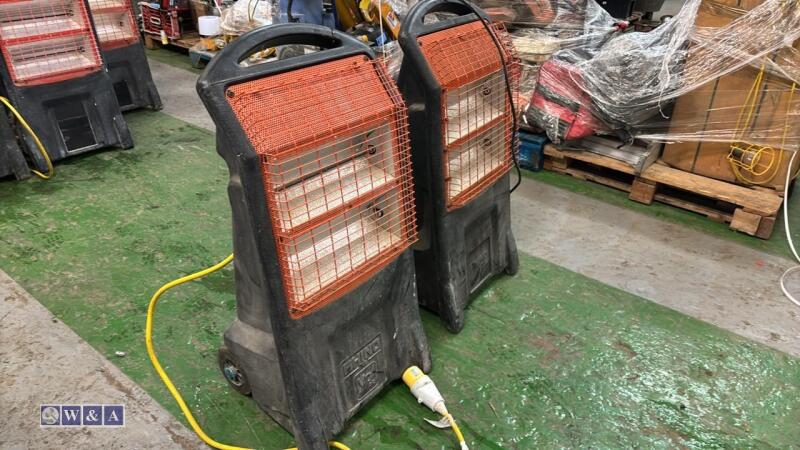 2 x RHINO heaters (1 x 110v & 1 x 240v)