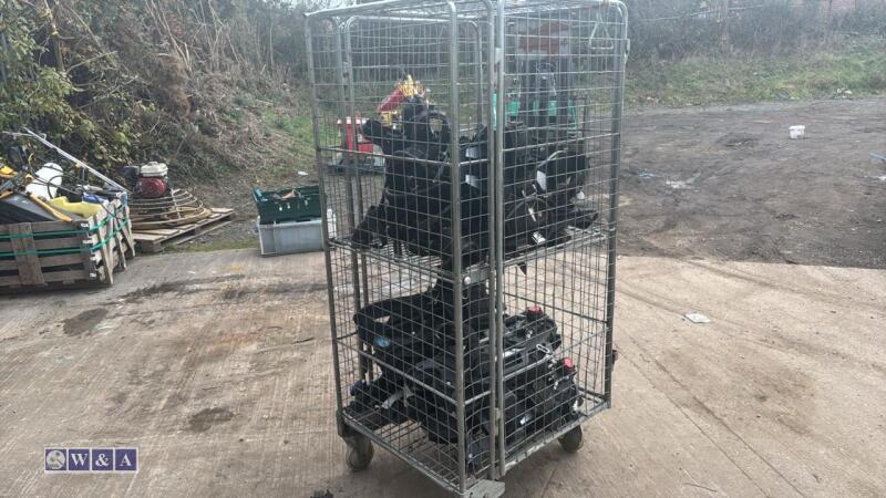 Trolley of DRAGER firefighters breathing apparatus