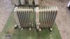 2 x oil filled radiators - 5