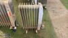 2 x oil filled radiators - 11