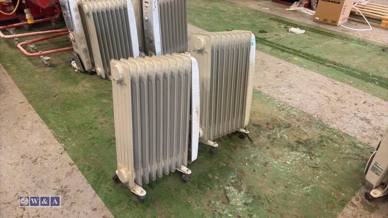 2 x oil filled radiators