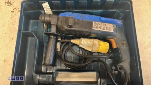 BOSCH 110v SDS hammer drill c/w case