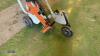 STIHL stone saw trolley c/w dust suppression bottle - 2