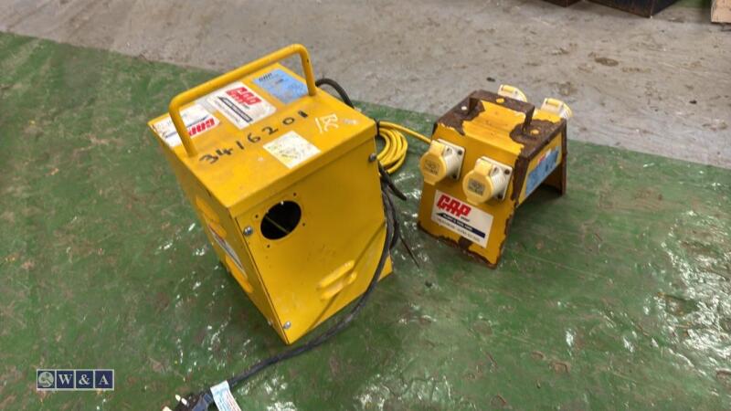 3kva metal transformer & junction box