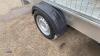 8 x 4 single axle trailer c/w mesh sides & ramp door (unused) - 10