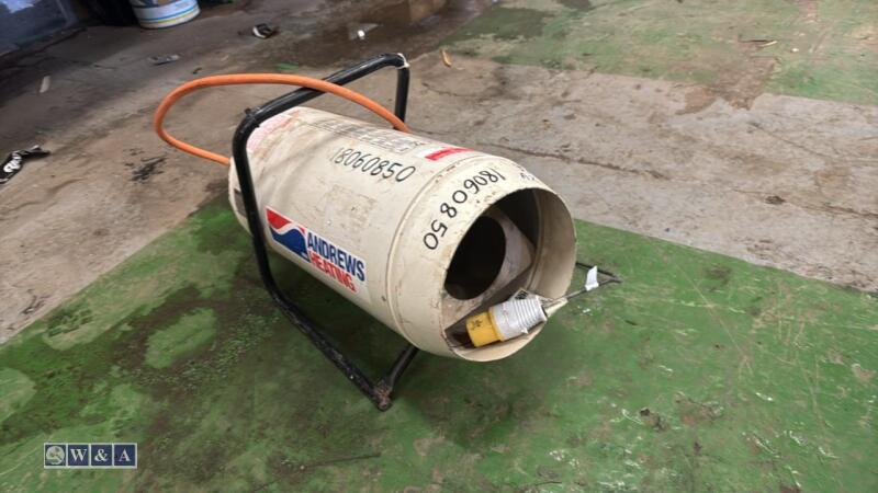 ANDREWS 110v gas fired space heater