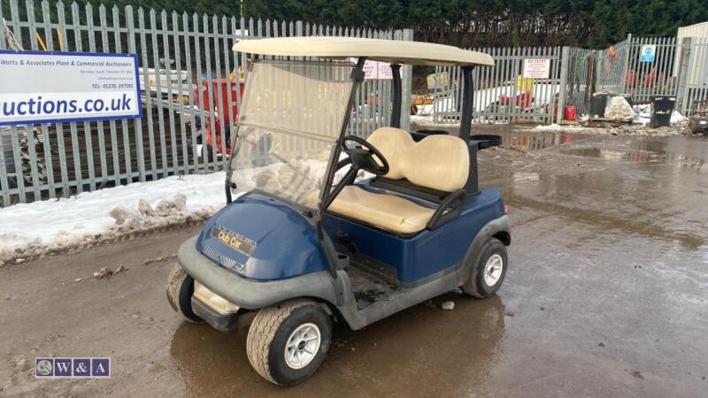 Club car battery golf buggy