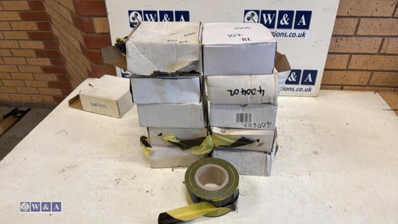 10 x boxes of hazard warning tape