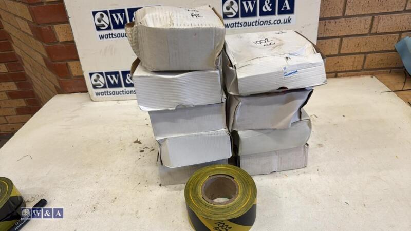 10 x boxes of hazard warning tape