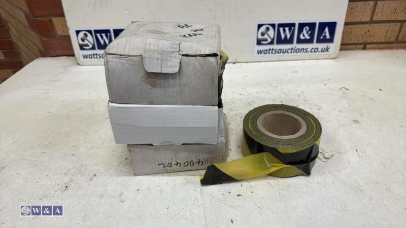 4 x boxes of hazard warning tape