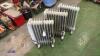 3 x 240v oil filled radiators - 2