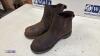 Steel toe workboots (size 11) (unused) - 4