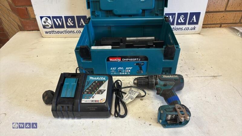 MAKITA cordless drill c/w case